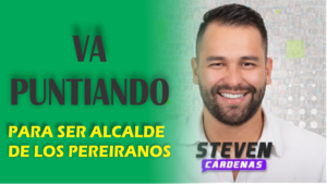 Steven Cárdenas el más opcionado para ganar la alcaldía de Pereira